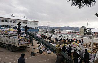 Ortaköy'de depremzedeler için yardım kampanyası sürüyor