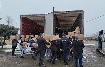 Salıpazarı'ndan deprem bölgesine yardım