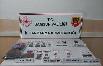 Samsun'da uyuşturucu operasyonunda 3 zanlı yakalandı