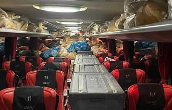 Samsun'un ilçelerinden deprem bölgesine yardım