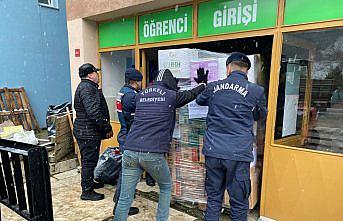 Sinop'tan deprem bölgesine insani yardım malzemesi gönderildi