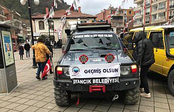 Sinop'tan deprem bölgesine yardımlar sürüyor