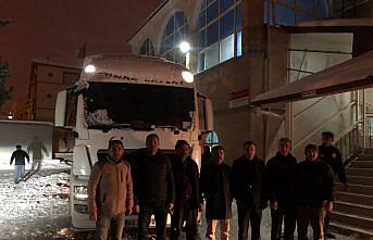 Sulusaray'da deprem bölgesi için yardım kampanyası