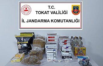 Tokat'ta 5 bin 560 makaron ele geçirildi