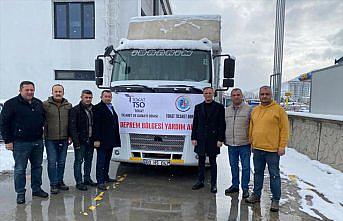 Tokat'tan depremzedeler için 200 elektrikli soba gönderildi