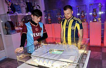 Trabzon'a gelen futbolseverler, Şamil Ekinci Müzesi'ni ziyaret etti