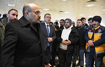 Trabzon'dan 161 kişilik sağlık ekibi deprem bölgesine gitti