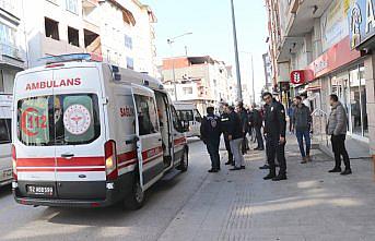 Ünye'de kamyonetin çarptığı kişi yaralandı