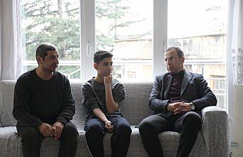 AK Parti Trabzon Milletvekili Cora, kente gelen depremzedeleri ziyaret etti