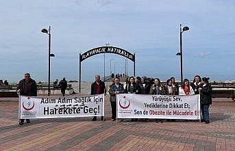 Ayancık'ta aşırı tuz kullanımına dikkati çekmek amacıyla yürüyüş düzenledi