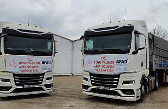 Bolu ve Kocaeli'den deprem bölgesine yardım