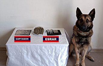 Bolu'da yolcunun şapkasına sakladığı uyuşturucu 