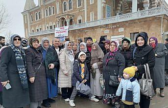 Çorum'dan 165 kişilik umre kafilesi dualarla uğurlandı