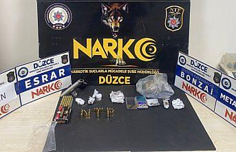 Düzce'de uyuşturucu operasyonunda 3 zanlı yakalandı