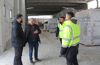 Havza'da kenevir işleme tesisi kurulum çalışmaları devam ediyor