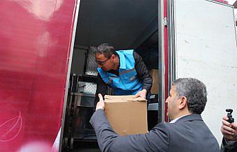 Tokat'ta bağışlanan 723 hayvanın eti Adıyaman Gölbaşı'na gönderildi