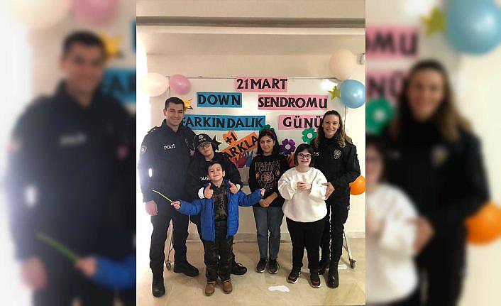 Tokat'ta down sendromlu genç kızın polis olma hayali gerçekleştirildi