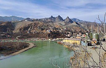 Yusufeli Barajı ve HES'te su yüksekliği 76 metreyi aştı