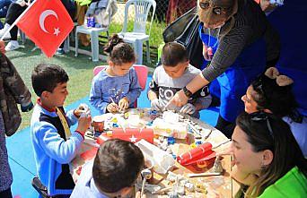 Kahramanmaraş'ta depremzede çocuklar için bayram eğlencesi düzenlendi