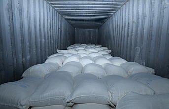 Rusya'dan depremzedeler için gönderilen yardım malzemelerini taşıyan gemi Ordu'ya geldi