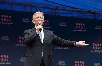 Ankara Büyükşehir Belediye Başkanı Yavaş, Çorum ve Çankırı'daki mitinglerde konuştu