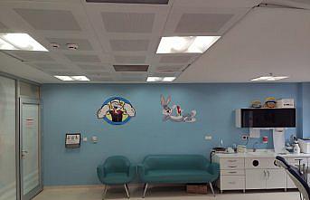 Karabük'te çocuklar, hastane korkularını çizgi film karakterleriyle yeniyor