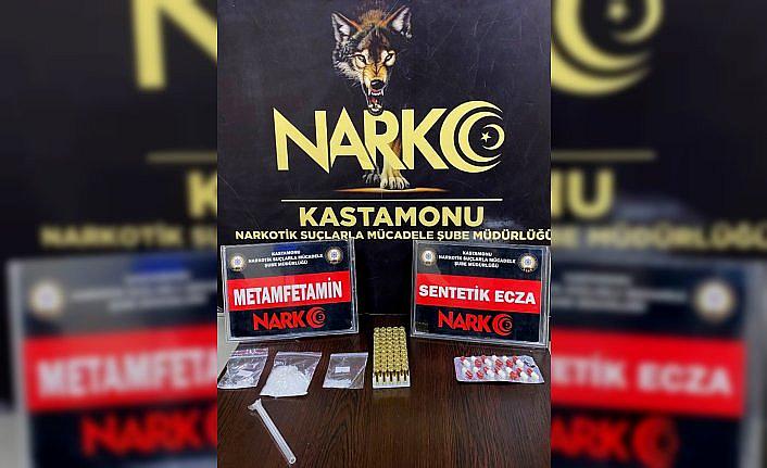 Kastamonu'da uyuşturucu operasyonunda 3 kişi tutuklandı