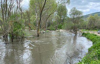 Samsun ve Çankırı'da sağanak etkili oldu