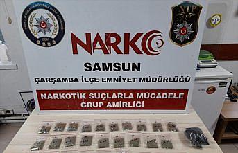 Samsun'da uyuşturucu operasyonunda 4 zanlı yakalandı