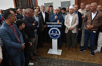 Boyabatlı hacılar kutsal topraklara uğurlandı