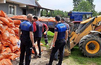Düzce'de kalorifik değeri düşük kömür satışı yapan kişiye para cezası kesildi
