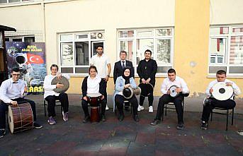 Özel çocuklar ritim tutarak sosyalleşiyor