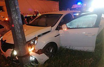 Samsun'da sağanak kazalara neden oldu, 3 kişi yaralandı