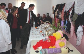 Taşova ve Suluova HEM yıl sonu sergileri açıldı