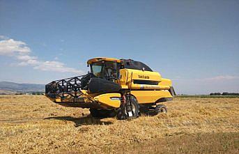 Gümüşhacıköy'de dane kaybına karşı biçerdöver kontrolleri başladı