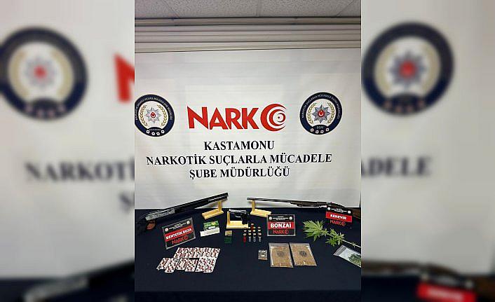 Kastamonu'da uyuşturucu operasyonunda bir zanlı tutuklandı