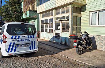 Bafra’da devrilen motosikletteki 2 kişi yaralandı