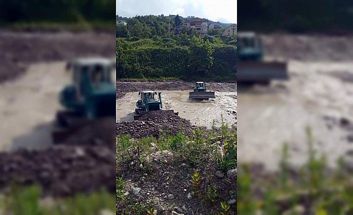 Sinop'ta selden etkilenen köprüler ve yollar ulaşıma açılacak