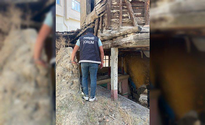 Sungurlu'da narkotik denetimi yapıldı