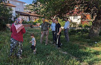 Tosya Belediye Başkanı Kavaklıgil, çalışmaları denetledi