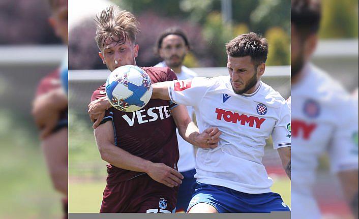 Trabzonspor-Hajduk Split hazırlık maçının ardından