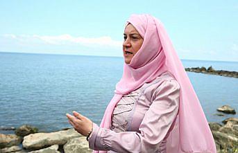 Giresun'da denizde akıntıya kapılan kadın 7,5 saat suda sakin kalıp yüzerek kurtuldu