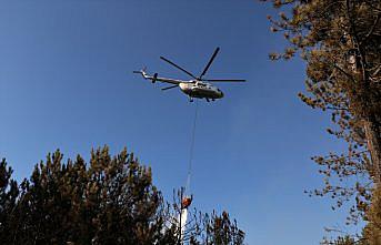 Kastamonu'da çıkan yangına müdahale ediliyor