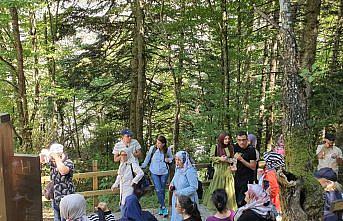 Kastamonu'daki özel bireyler, Valla Kanyonu'nu gezdi