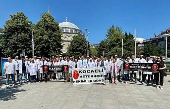 Sakarya, Zonguldak, Kocaeli ve Düzce'de veterinerler şiddet olaylarına tepki amacıyla iş bıraktı
