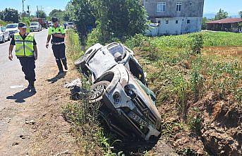 Samsun’da kamyonet devrildi 1 kişi öldü