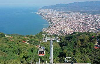 Turistler Boztepe'den manzara izlemeden Ordu'dan ayrılmıyor