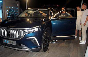 Türkiye'nin yerli otomobili Togg Sinop'ta tanıtıldı