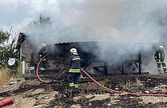 Bolu'da bir evde çıkan yangın söndürüldü