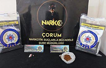 Çorum'da uyuşturucu operasyonunda 2 şüpheli tutuklandı